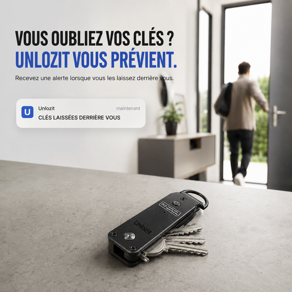 Tracker porte-clés Unlozit