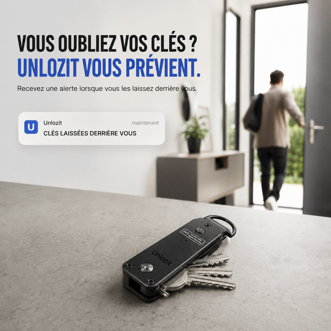 Tracker porte-clés Unlozit