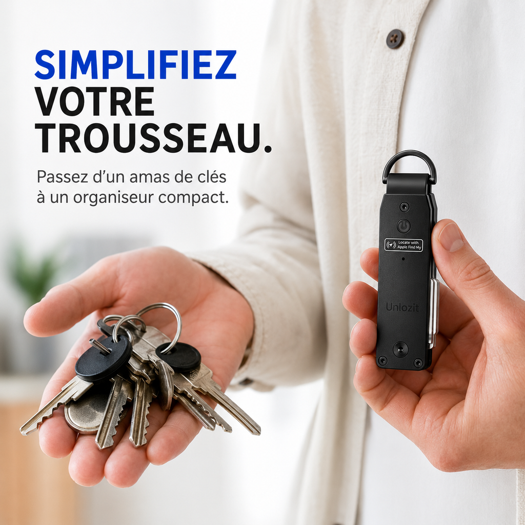 Tracker porte-clés Unlozit