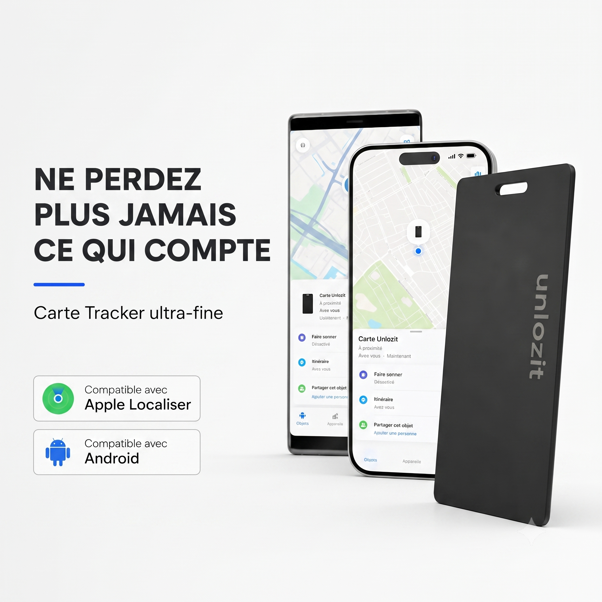 Carte Tracker Unlozit